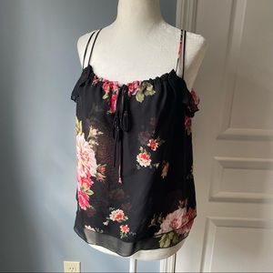 Express Bold Floral Cami Top